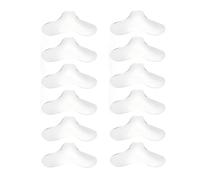 Bortivier Universal for Mask Nose Pads 12 PCS Nasal Gel Pads Flexible Material Can Be Trimmed for Repeated Use