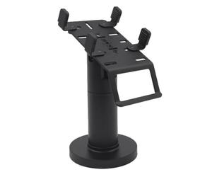 Bortivier Universal Pos Machine Desktop Stand Rotatable POS Cashiers Holder Rack Display Bracket for Supermarket Restaurant Black
