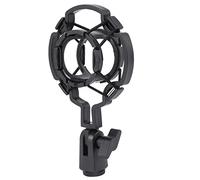 Bortivier Universal Professional Condenser Microphone Mic Shock Mount Holder Studio Recording Bracket For Large Diaphram Mic Clip