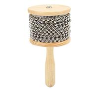 Bortivier Wooden Kabasa, Steel Ball Hand Crank Toy, Portable Children's Teaching Instruments for Home and Kindergarten