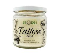 BORU Tallow Beef Suet 100% Irish Grass-Fed Beef Organ Fat 300g (Tallow x 1)