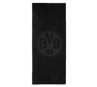 Borussia Dortmund BVB Bath Towel 180 x 70 cm Black 100% Cotton BVB Emblem