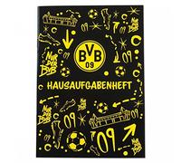 Borussia Dortmund Grafitti Homework Book A5 BVB 09 Black