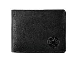 Borussia Dortmund, Leather wallet, black-yellow,