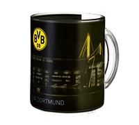 Borussia Dortmund, Magic Glass, black-yellow,
