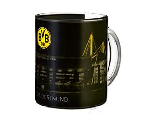 Borussia Dortmund, Magic Glass, black-yellow,