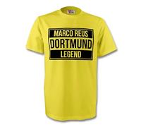Borussia Dortmund Men's Marco Reus Legend Tee in Yellow | Size: 2XL Borussia Dortmund Yellow 2XL