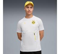 Borussia Dortmund PUMAtech Pocket T-Shirt Men, Silver Mist/Faster Yellow, size 2XL