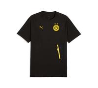 Puma Bvb Borussia Dortmund 26/27 Tech Pocket Travel Short Sleeve T-shirt Black XL Men