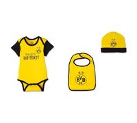 Borussia Dortmund Unisex Baby Borussia Dortmund Bvb Baby Geschenkebox 3-tlg. Borussia Dortmund BVB baby gift box 3 pieces., Gelb, 62-68