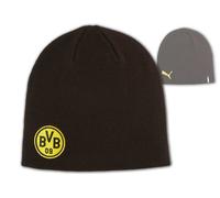 Borussia Dortmund Winter Hat Black Puma BVB 09 Cuffless Beanie BVB Hat OSFA
