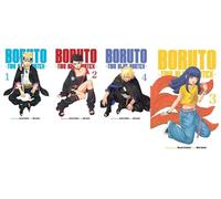 Boruto: Two Blue Vortex 4 book bundle set by Masashi Kishimoto (English) Paperback