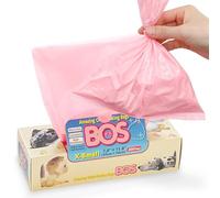 BOS Amazing Odor Sealing Baby Disposable Diaper Bags, Also for Pet Waste or Any Sanitary Product Disposal - Durable and Unscented (200 Bags) [Size: XS, Color: Pink]