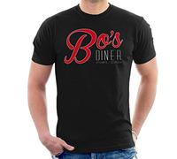 Bos Diner Atlanter Georgia Baby Driver Men's T-Shirt Black
