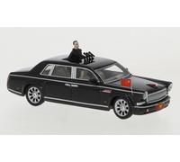 Bos-Models Bos87796 - 1/87 Hongqi L9, Black, with Figure, 2017 - New
