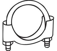 2x ✅Fits BOSAL 250-265 Muffler Tube Clamp M8 65mm, U CLAMP, 10pcs PA ⭐UK Seller⭐