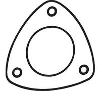 Bosal Exhaust Pipe Gasket 256-395 – Fits BMW E23/E36, Nissan, Opel, Vauxhall
