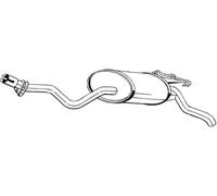 Bosal 279-349 End Silencer, Exhaust Back Box, Back Box Exhaust