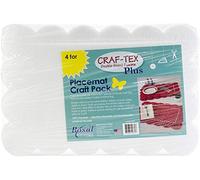 Bosal Craf-Tex Double-Sided Fusible Placemat Craft Pack-12.5"X18.25"