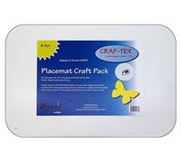 Bosal Craf Tex Plus 4pc Placemat 18x13 White 4 Piece