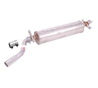 Bosal Rear Oval Angle Muffler Tailpipe Exhaust for Mercedes W123 C123 200 230E