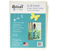 Bosal Single Sided Fusible Foam Stabilizer 45cm x 145cm, Polyester, White, 30.5 x 4.4 x 24.1 cm