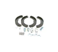 Handbrake Shoes Set fits VW CRAFTER 2E, 2F 2.5D 06 to 13 Parking Genuine Bosch