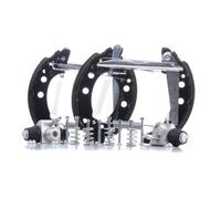 Bosch Brake Shoe Set 0 204 114 590 – Drum Brakes for SEAT/VW Arosa Corsar Lupo I Quantum Santana