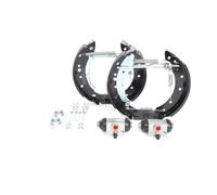Brake Shoes Set fits PEUGEOT 206 1.6 07 to 10 Bosch 42419H 424207 424241 Quality