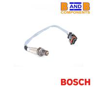 BOSCH 0 258 986 729 OXYGEN SENSOR POST CAT DOWNSTREAM HEATED 4 WIRE 340MM VAUXHA