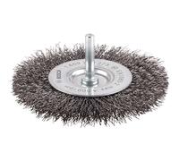 Bosch 0.3mm Crimped Steel Wire Wheel Brush 100mm 6mm Shank