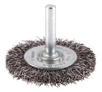 Bosch 0.3mm Crimped Steel Wire Wheel Brush 50mm 6mm Shank
