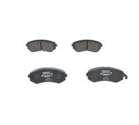 Bosch BP256 - Brake Pads Car Rear Axle - Bosch Quality - Reduced Noise and Dust - ECE-R90 Certified - Copper-Free - 1 Set of 4 Pads