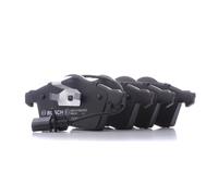 Bosch Front Brake Pad Set 0986 424 537 – 4x Pads with Wear Indicator – Fits VW Transporter MK4