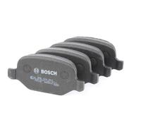 Bosch BP302 - Brake Pads Car Rear Axle - Bosch Quality - Reduced Noise and Dust - ECE-R90 Certified - Copper-Free - 1 Set of 4 Pads