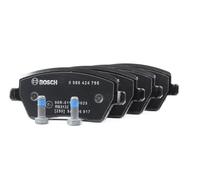 Bosch BP936 - Brake Pads Car Front Axle - Bosch Quality - Reduced Noise and Dust - ECE-R90 Certified - Copper-Free - 1 Set of 4 Pads - With Accessories