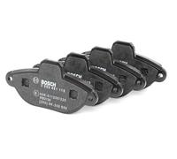 BOSCH Brake pad set with mounting manual 0 986 461 119 Brake pads,Brake pad set, disc brake FIAT,PANDA (169),PUNTO (188)