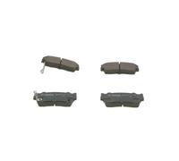 Bosch BP604 - Brake Pads Car Front Axle - Bosch Quality - Reduced Noise and Dust - ECE-R90 Certified - Copper-Free - 1 Set of 4 Pads