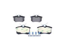 0986 461 769 Rear Brake Pad Set 4x Pads Not Fitted Wear Indicator Braking Bosch