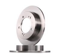 Bosch BD462 Brake Disc Set - 290.2 mm Solid Discs - Front Axle - ECE-R90 Certified - Reliable Braking, Stable Performance, Corrosion Protection - 1 Set of 2 Discs