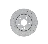 Bosch BD1689 Brake Disc - 295 mm Vented High-Carbon Disc - Front Axle - ECE-R90 Certified - Great Cooling and Noise Suppression, Advanced Corrosion protected - 1 Single Disc