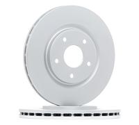 2x Brake disc Vented 0 986 479 D75 BOSCH for FIAT FREEMONT