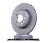 2x Brake Discs Pair Vented fits BMW 528 F10, F11 3.0 Front 09 to 11 330mm Set