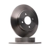 Bosch Brake Discs 0986479V07 Rear 2x Solid 259mm Set 5561171L00/5561171L01