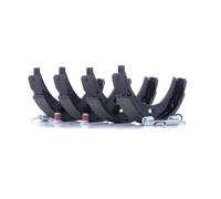 BOSCH 0 986 487 582 Handbrake shoes