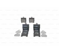 BOSCH 0 986 494 016 Brake Pad Set, disc brake for MERCEDES-BENZ
