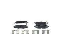 Brake Pads Set fits TOYOTA GT86 ZN6 2.0 Rear 12 to 16 Bosch SU00304096 Quality