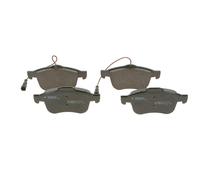 BOSCH Brake pad set 0 986 494 465 Low-Metallic with integrated wear sensor with anti-squeak plate, with piston clip ALFA ROMEO: Giulietta Hatchback