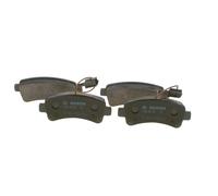 Brake Pads Set fits PEUGEOT BOXER 3.0D Rear 14 to 15 Bosch 0986494993 1612434080