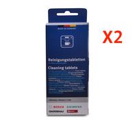 Bosch 00311769 set 2 x 10 cleaning tablets cleaning sticks for coffee machine